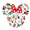 Christmas DTF transfer design