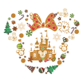 Christmas DTF transfer design
