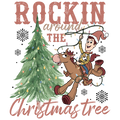 Christmas DTF transfer design