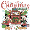 Christmas DTF transfer design