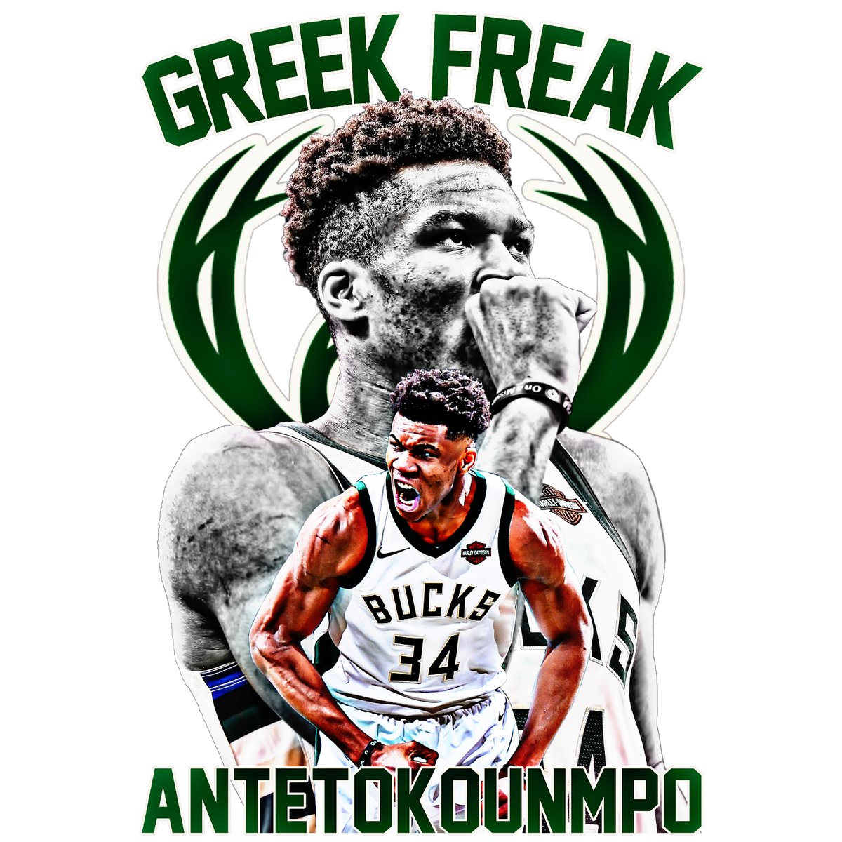 Basketball DTF transfer design