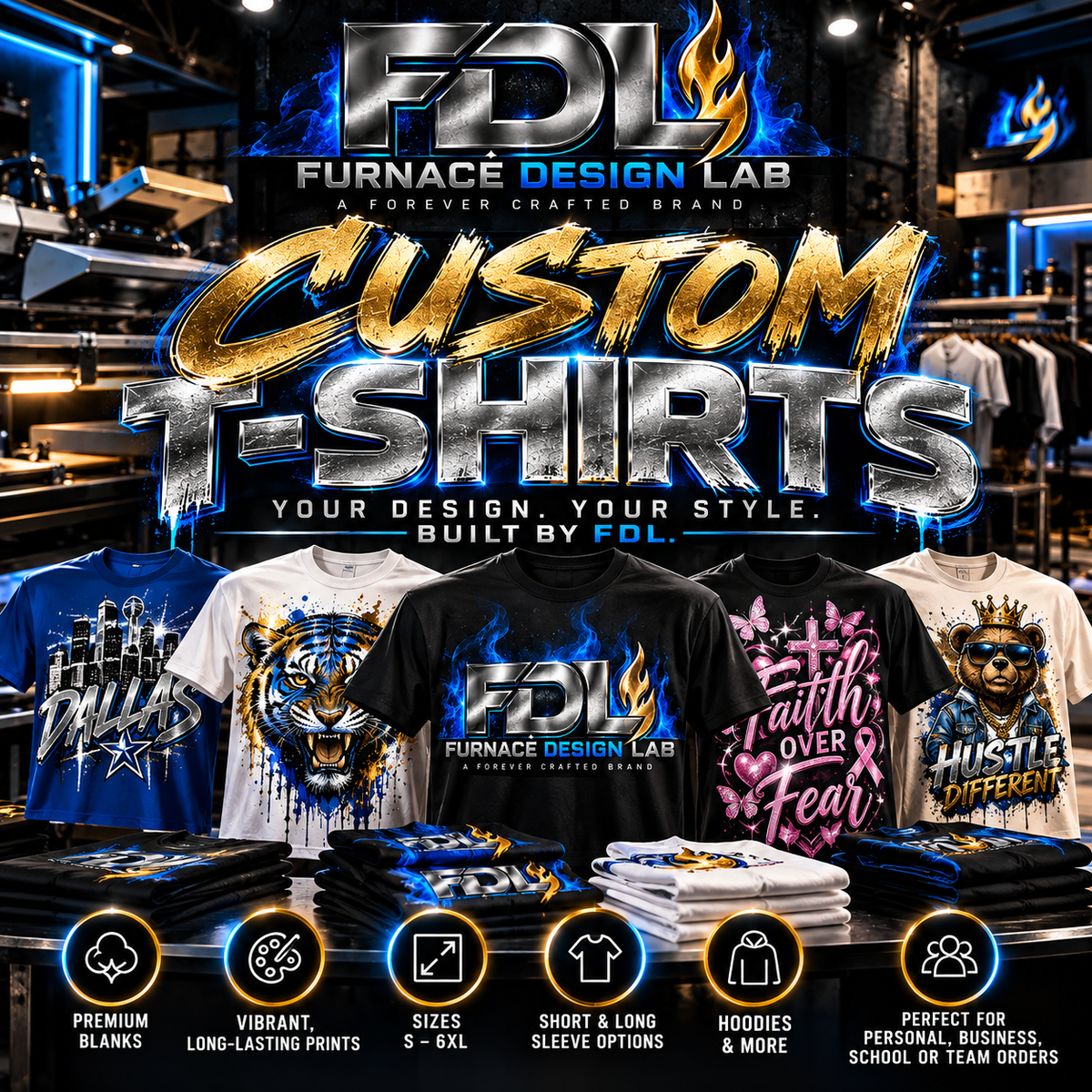 Custom T-shirt sample image