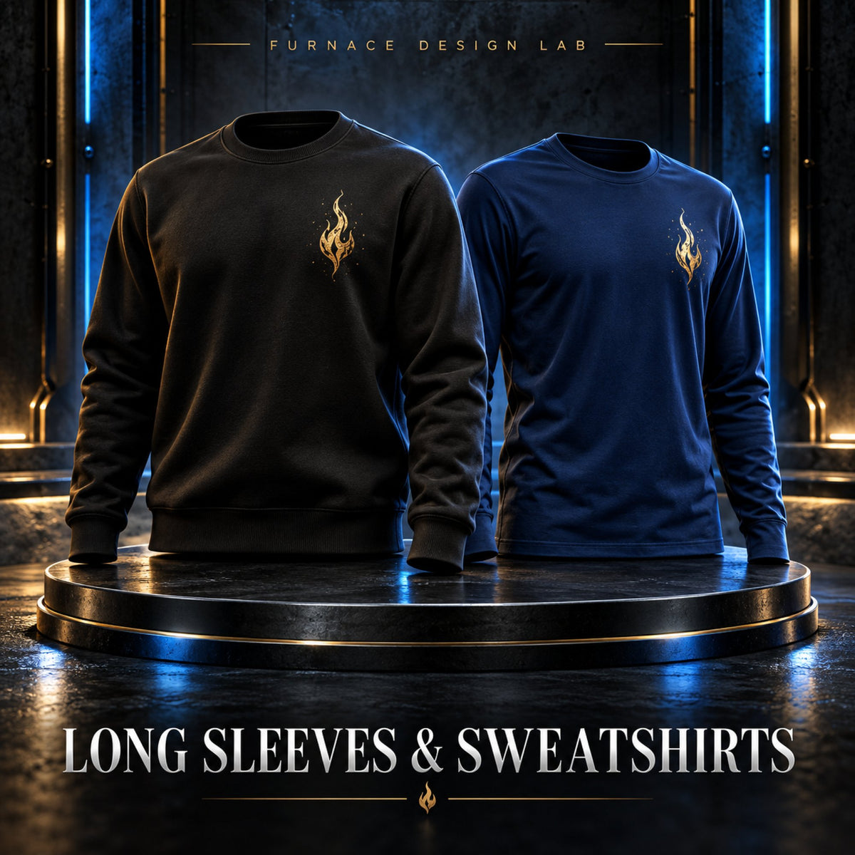 Custom Designed Long Sleeve T-Shirt